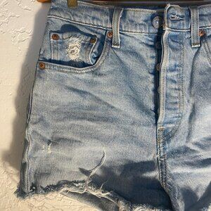 Levi’s 510 Light Wash Denim Shorts - Size 27 | Classic Cutoff Style